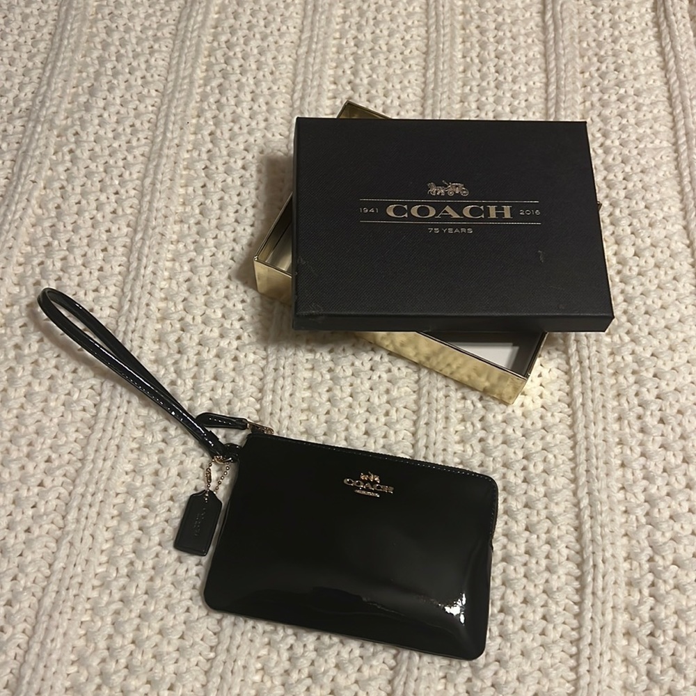 75th Edition Coach Wristlet